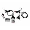 Sada brzd SRAM DB8 4-piestová predná + zadná 900 mm/2000 mm