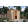 Finská sauna KARIBU HYTTI 3 (93863) natur LG4146 AKCE