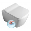 SAPHO GLANC 51,3cm RIMLESS WC závesné, biele, GC321