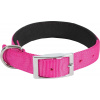 Obojok pes SOFT NYLON ružový 25mm/65cm Zolux