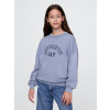 GAP Detská oversize mikina Modrá S