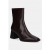 Kožené členkové topánky Vagabond Shoemakers HEDDA bordová farba, na podpätku, 5002-001-44 5002.001.44 EUR 40