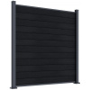 Rojaplast ELEMENT plotový panel WPC 180 × 180 cm a koncovky, antracit