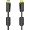 Hama HDMI kabel Zástrčka HDMI-A, Zástrčka HDMI-A 10.00 m černá 00205009 4K UHD HDMI kabel