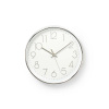 Hodiny analógové NEDIS WHITE / SILVER CLWA015PC30SR 30 cm