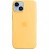iPhone 14 Silicone Case with MS - Sunglow MPT23ZM/A