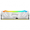 Kingston DDR5 Fury Renegade White RGB 16GB 1x16GB 6400MHz CL32 DIMM On-Die ECC XMP 1.4V KF564C32RWA-16 (KF564C32RWA-16)
