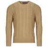 Polo Ralph Lauren Svetre PULL COL ROND MAILLE TORSADEE Béžová