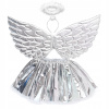 Kostým pre dievča - Angel Pearl Angel Wings Aureola (Lion lev levový kostým lev leví, šaty 104)