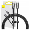Kábel Baseus USB typ C - USB typ C 1 m čierny