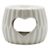 ARÔME Home Elements aroma lampa Srdce 8,5 cm Biela