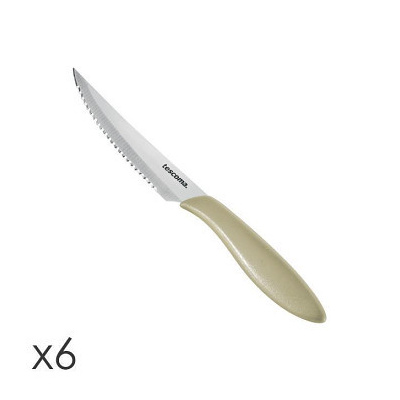 Nôž steakový PRESTO 12 cm, 6 ks, béžová Tescoma 863056.40