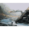 Drak pri rieke, 40 × 50 cm, bez rámu a bez napnutia plátna 6056710