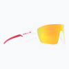 Slnečné okuliare Red Bull SPECT Daft white/brown with orange mirror
