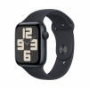 APPLE Watch SE GPS 44mm Midnight Aluminium Case with Midnight Sport Band - S/M mre73qc/a