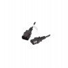 LANBERG IEC 320 C13 na C14 kabel 1.8M černý (CA-C13E-10CC-0018-BK)