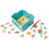 Drevená hra na rybárov Fishing Game Eichhorn magnetická 19 dielov od 24 mes