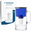 Filtračná kanvica Wessper D2 Borosilicate 3,3 l, modrá