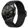BStrap Elastic Nylon remienok na Huawei Watch 3 / 3 Pro, black