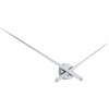 Designové nástěnné hodiny Future Time FT9110SI Hands chrome 100cm