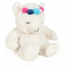 Albi hrejivá plyš Lama biela s čelenkou