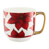 Porcelánový hrnček Nela Poinsettia 390 ml AMBITION