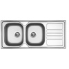 Sinks OKIO 1160 DUO V 0,6 mm matný RDOKM11650026V