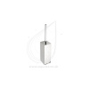 BEMETA PLAZA závesná hranatá WC kefa 85 x 445 x 85 mm chróm 118213092