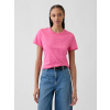 GAP Bavlnené tričko Ružová XXS Ružová Ružová