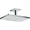 Hansgrohe 24004400 RAINMARKER Select horná sprcha 460 2jet s prívodom od stropu , biela / chróm