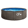 Bazén Planet Pool CF FRAME ratanový - 305 x 91 cm BAZ0007