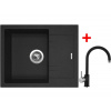 Set Sinks Linea 600 Granblack + Vitalia GR