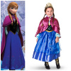 Ľadové kráľovstvo: Šaty princeznej Anny II (detská veľkosť)