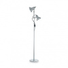 Stojanové svietidlo Ideal lux 061122 POLLY PT2 CROMO 2xE27 60W