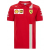 FERRARI TEAM polo tričko, červená