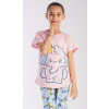 Vienetta Kids Detské pyžamo kapri Sloník Farba: Ružová - svetlo, Veľkosť: 15/16
