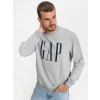 Mikina GAP logo fashion Sivá L Sivá Sivá