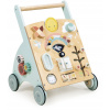 Drevené chodítko s aktivitami Tender Leaf Sunshine Baby Activity Walker uni
