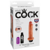 Dildo s funkciou ejakulácie Pipedream King Cock 20 cm