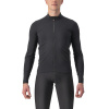 Castelli Flight Jersey Air, Black Veľkosť: XL Pánsky celozapínací aero dres s dlhým rukávom