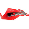 RACETECH KITPMGLRS08 chrániče rúk (handbary) GLADIATOR EASY, farba červená (s úchytmi na riadidlá 22,2 mm a