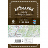 Mapa Kežmarok a okolie kedysi a dnes 1:85000