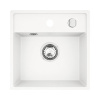 Granitový drez Pyramis Camea Mini 400x400 mm biely