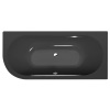Polysan VIVA R asymetrická vana 175x80x47cm, šedá
