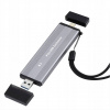 PUZDRO SSD DISK NVME PCIE M.2 USB-C 3.2
