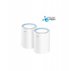 Cudy M1200 - AC1200 Wi-Fi Mesh Solution 2-Pack, Dual-Band, 867+300Mbps, 802.11ac/a/b/g/n, 2x FastEth, 2x int.antenna, MU-MIMO (M1200(2-Pack))