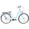 Fuzlu Mestský bicykel City S-1 svetlo modrá 28