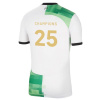 Nike Liverpool Champions Away Shirt 2023 2024 Adults White/Green S