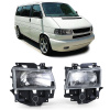 Predné svetlá pre VW T4 v čiernom prevedení