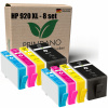 8x Atrament pre HP 920 XXL OfficeJet 6000 6500 6500A 7000 7500 7500A komplet